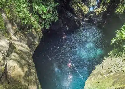Canyoning à la Rivière Langevin - Ludique & Aquatique